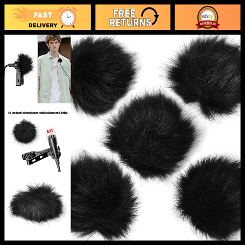 Lapel microphone windscreen - lapel,